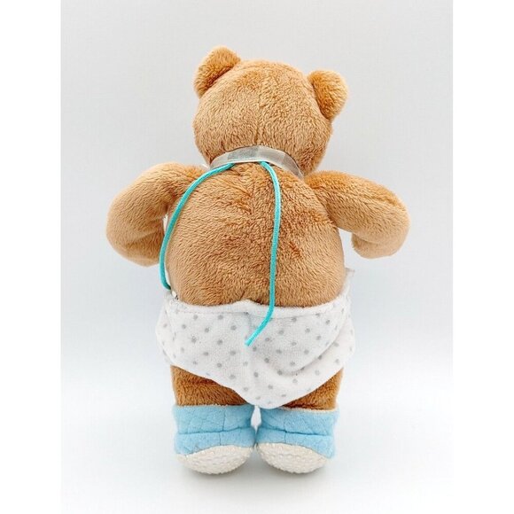 Vintage Commonwealth Bear w/Diaper & Slippers Plush 2004 Stuffed Bear 9.5" - Picture 3 of 4
